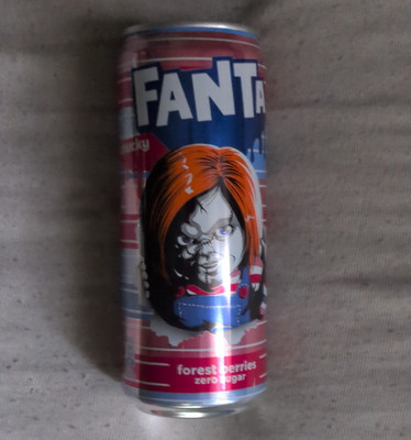 Fanta Softdrink Getränkedose Forest Berries Zero Sugar 0,33 L Dose Chucky 