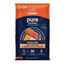 CANIDAE PURE Grain-Free LID Dry Dog Food  Salmon & Sweet Potato, 1 Each/12 lb 5.51 per pound