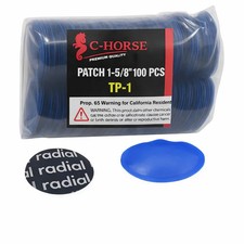 100 Pieces Radial Repair Round Tire Patch Small 1.58 - 41 Mm Superior Quality