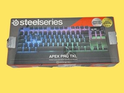 SteelSeries Apex Pro TKL HyperMagnetic Gaming Tastatur QWERTZ DE RGB Kabel