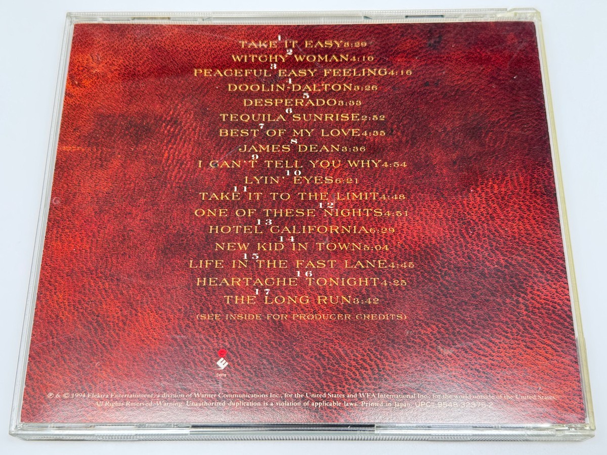 CD] The Very Best Of The Eagles Japan Import WPCR-82 | eBay