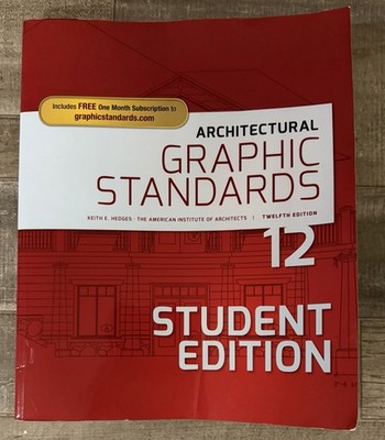 Architectural Graphic Standards by American Institute of Architects