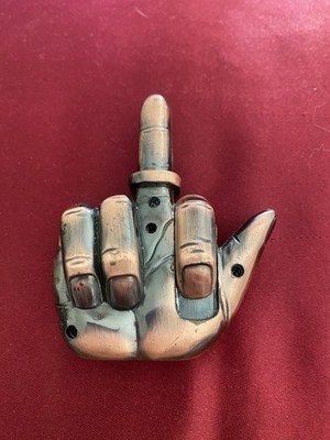 80s Lighter Flip Off The Bird Says F U When Pulling Trigger