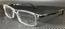 RAY BAN RX7017 5943 Transparent Rectangle 56 mm Men's Eyeglasses