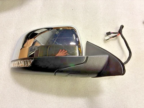 2011-2022 Jeep Grand Cherokee Passenger Side View Mirror Power Heated Chrome