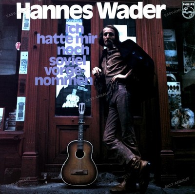 Hannes Wader - Ich Hatte Mir Noch Soviel Vorgenommen LP (VG/VG) ..