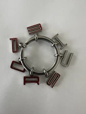 2000's Porsche Design 911 996 997 Cayman Boxster Cayenne Key Chain Ring Original