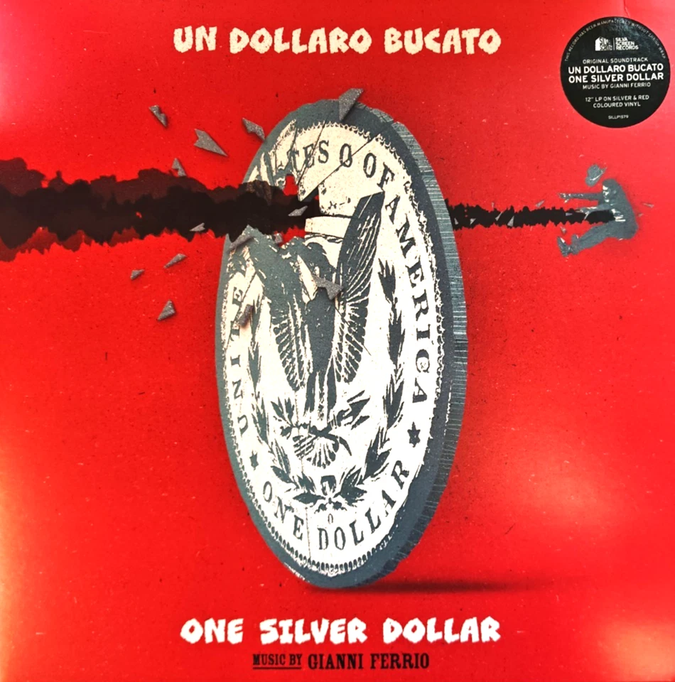 Gianni Ferrio Un Dollaro Bucato One Silver Dollar LP Album vinyl record Silver - Image 2 of 4