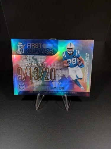2025 Topps Signature Jonathan Taylor Base (RAW)