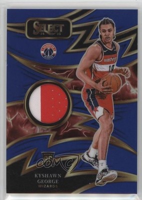 2024-25 Panini Select Sparks Blue Prizm 68/75 Kyshawn George Rookie RC 0m1w