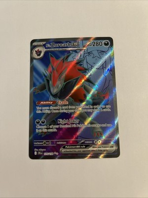 Pokemon TCG N's Zoroark ex 175/159 SV09 Journey Together Holo