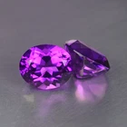 9.86 CT Glorious Pair ! Natural Purple Amethyst Pair EARTH MINED From Bolivia