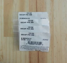 Dillon Precision 308 Decap Pins;  For 308 Dies Only;  4 Decapping Pins;  13132