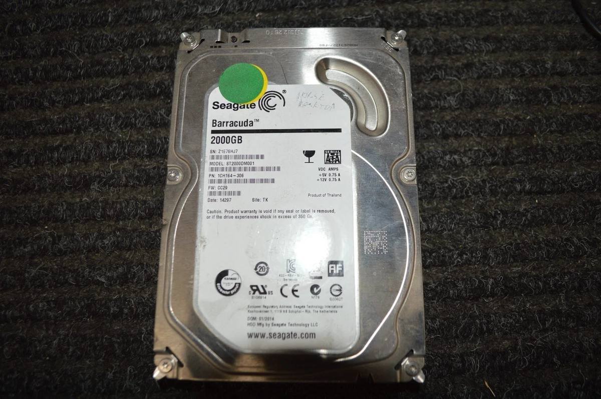 Seagate Barracuda St2000dm001 2tb for sale | eBay