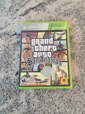 Grand Theft Auto San Andreas Xbox 360 Platinum Hits Complete Tested GTA Video Ga