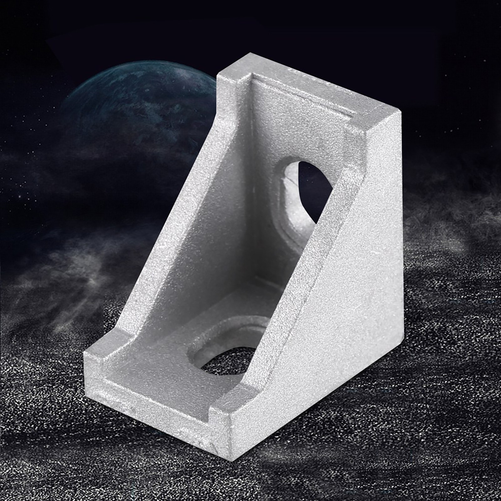 .10pcs Aluminum Alloy L Shape Corner Bracket Right Angle Brace Fastener 28x28mm
