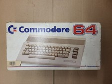 Commodore 64 C64 Computer Boxed Fully Working Original PSU