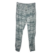 Athleta XS Farallon jogger pants in green gray abstract camo women's