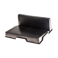 L Shaped PCB Rack W/25 Steckplatz,273X210X83Mm 2878079