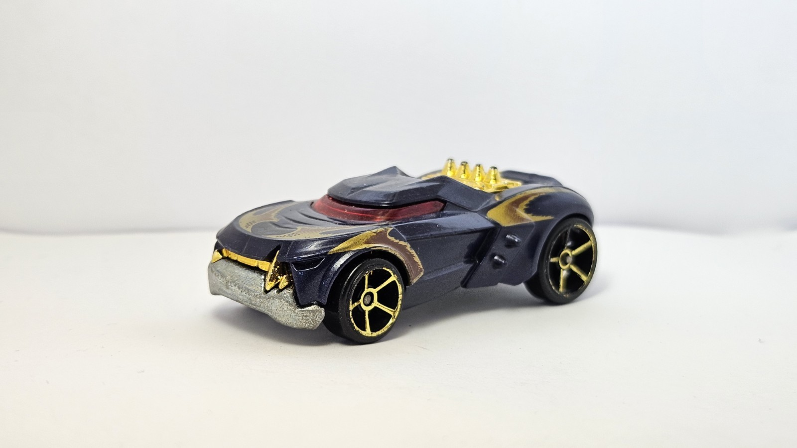 Hot Wheels Growler 2012 New Models Dark Blue with Gold HW Hotwheels D45