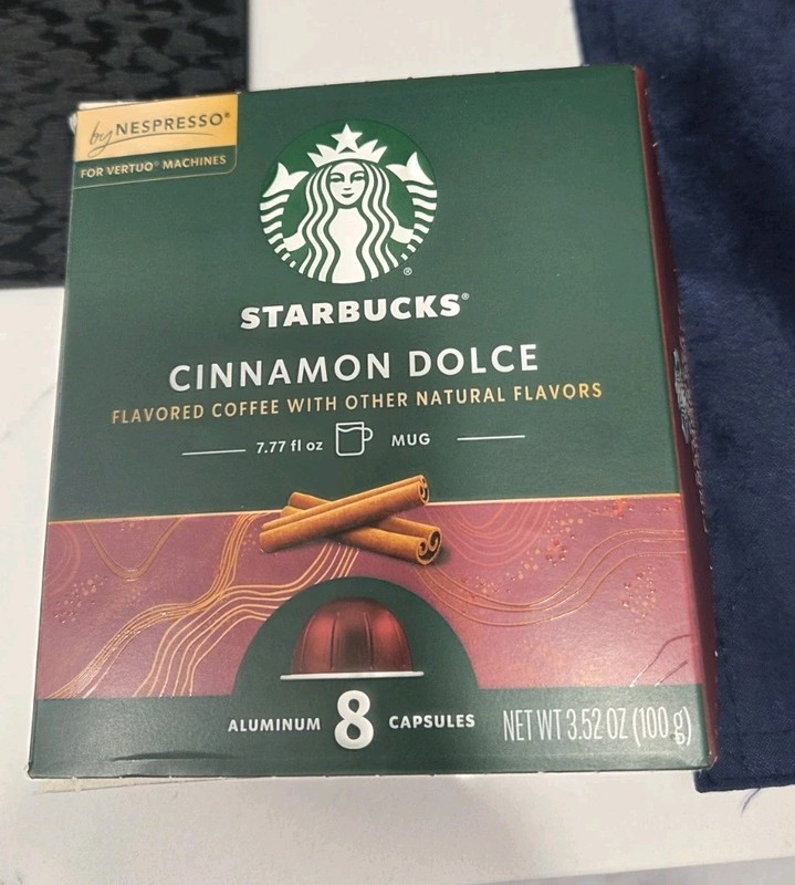 Nespresso Vertuo Pods Starbucks Cinnamon Dolce