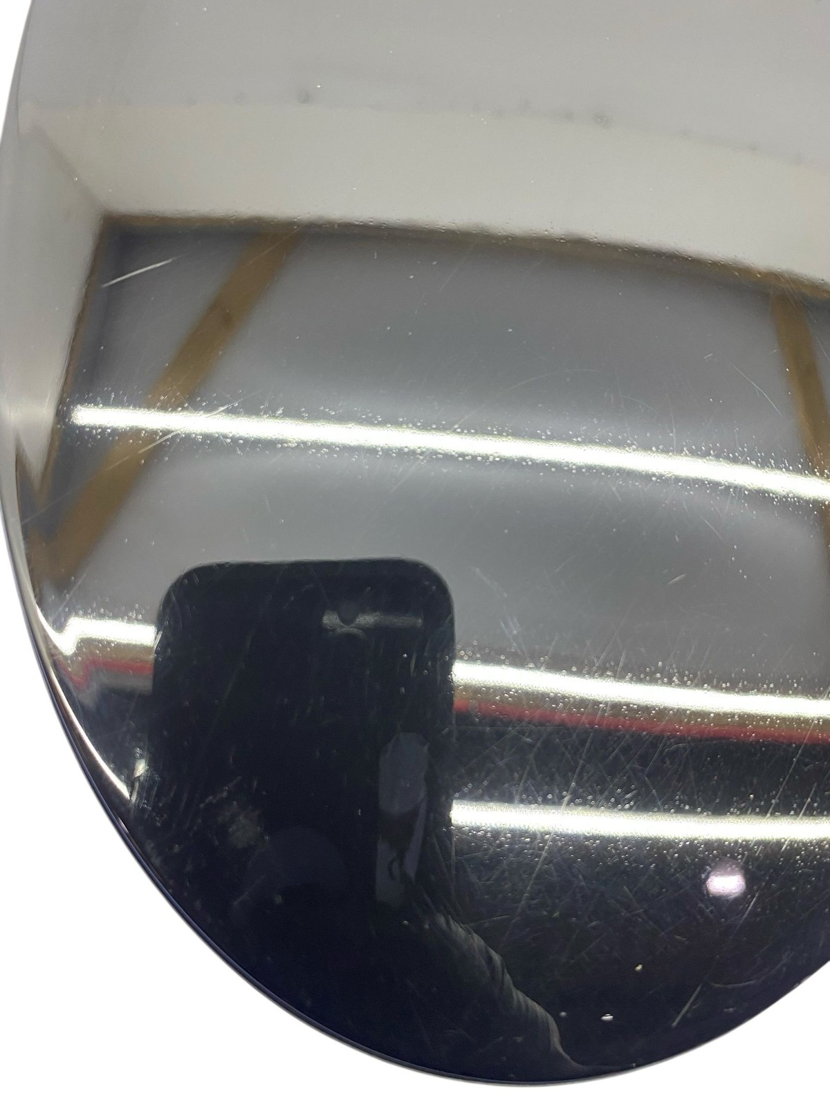 2017-2020 Maserati Levante M161 Rear Fuel Tank Lid Pocket Housing &Cap *SCRATCH*