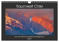 "Calendar 2027 · US Version · Dream World Chile (Wall Calendar 2027 12\" × 8\" Land"