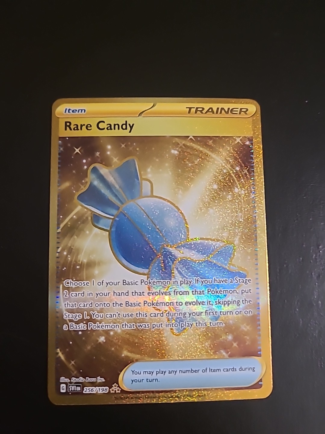 Rare Candy - 256/198 - Scarlet Violet Hyper Rare Pokemon TCG - NM 