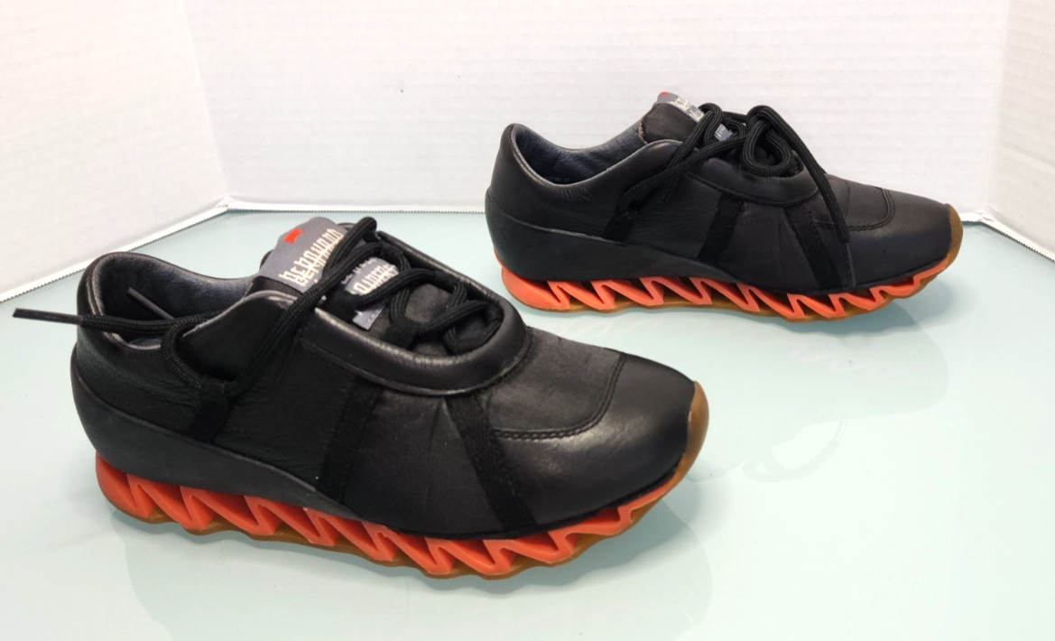 Campers Together X Bernard Wilhelm Himalayan women's black leather trainers 37/6 image 2