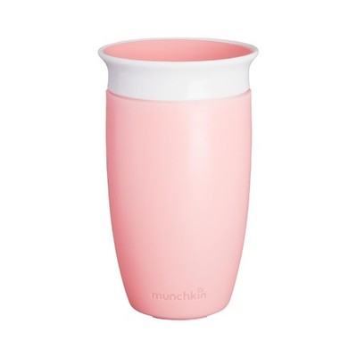 Trinkbecher Munchkin Miracle 360° rosa BPA-frei auslaufsicher Baby Kleinkind