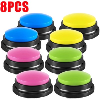 Recordable Talking Button 30 Seconds Record Button Easy Button Answer Buzzers...