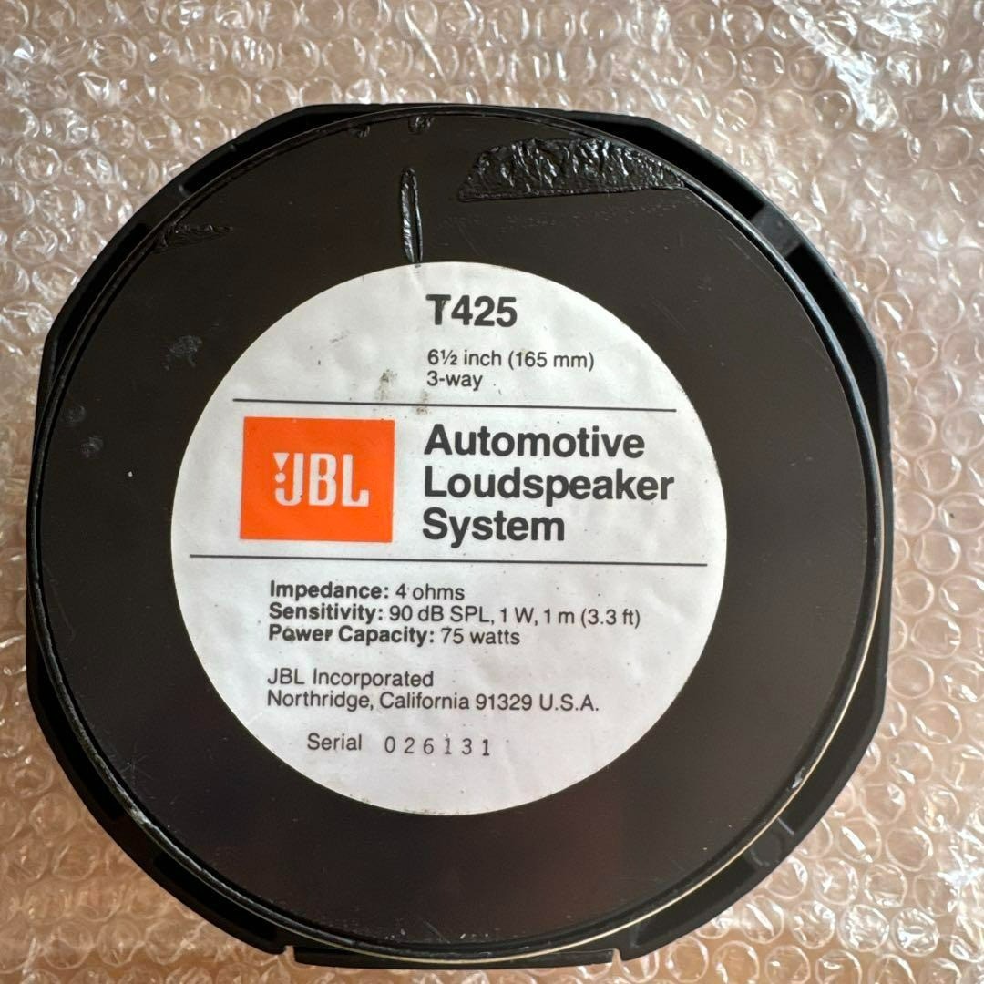JBL T425 3-Way Speaker Unit Set Used from Japan | eBay