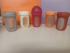 Boon Silicone Pouch Bottle, 8oz 5 Bottles