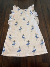 Tea Girls Ruffled Pink Tank Dress- Size 10- Great!