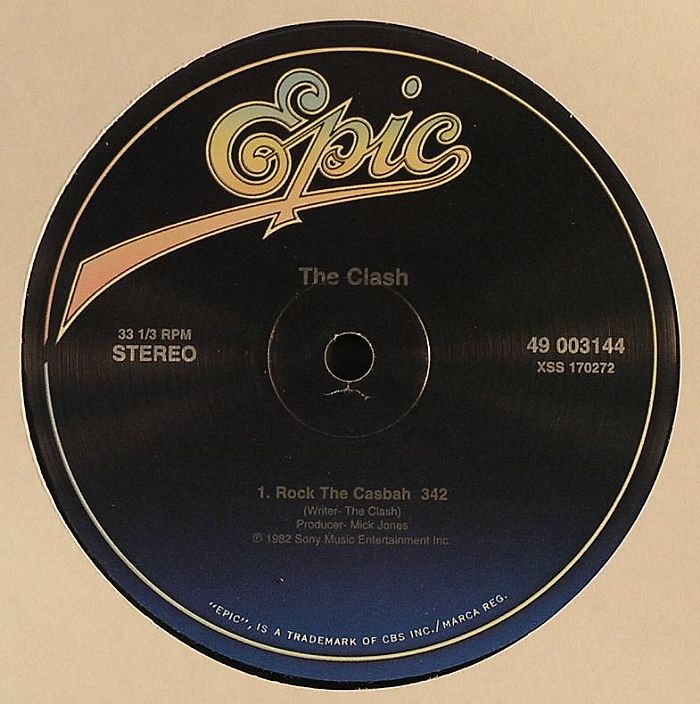 CLASH, The - Rock The Casbah - Vinyl (12"")