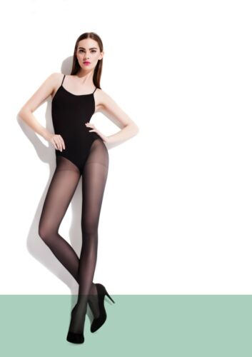 Nina tights Fiore, 40 den classic fall pantyhose, sizes S - XXL in Many Shades! - Picture 1 of 6