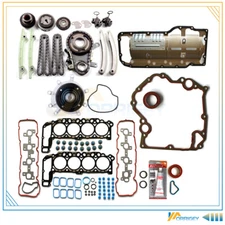 2003 For Dodge Ram 4.7L Head Gasket Set Timing Chain Kit Timing Cover Gasket Set