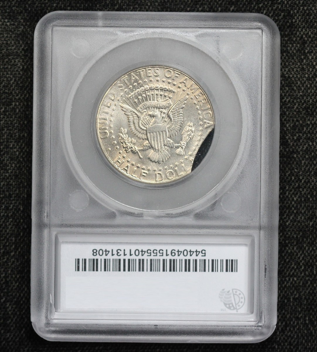1996-P Kennedy Half Dollar Clipped Planchet Error Coin 37PT | eBay
