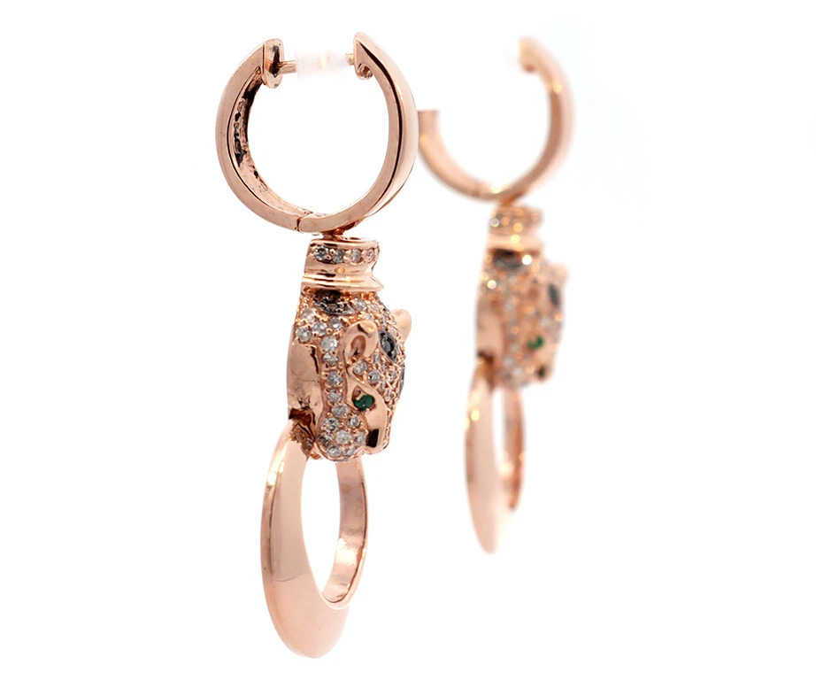 Effy signature cheap panther earrings