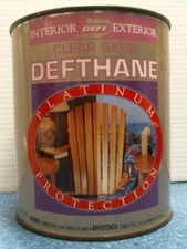 Deft Clear Satin Defthane Polyurethane 1 qt.   (02504) FS