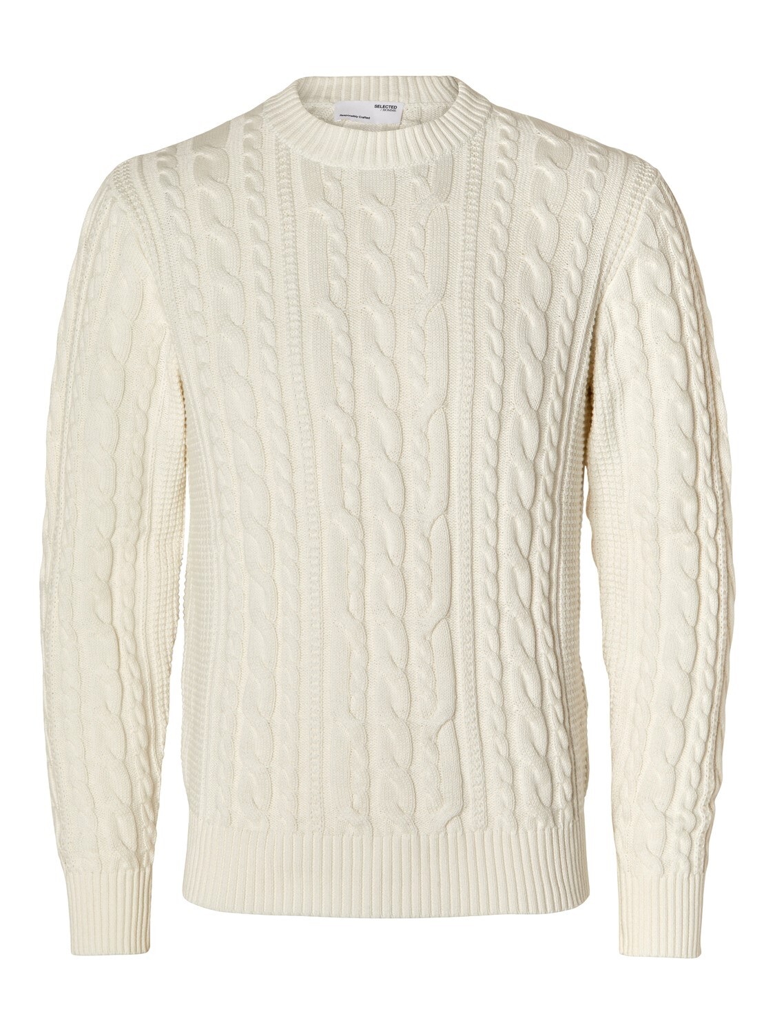 Выбранный пуловер Herren Rundhals SLHCHAIN - Regular Fit S M L XL XXL бежевого цвета 18390₽