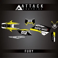 Attack Graphics Custom Fury Complete Bike Graphics Kit
