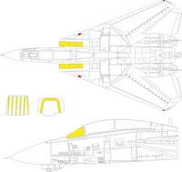 MW22 Eduard EX1103 F-14D 1/48 Mask For Great Wall Hobby