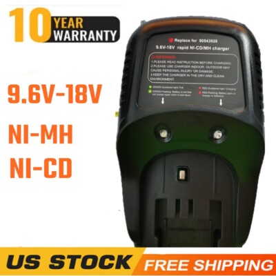 9.6V-24V Rapid Charger / 4.8Ah battery for Black Decker 18Volt HPB18 HPB18-OPE