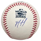 Yordan Alvarez Signed 2022 World Series Major League Baseball BAS