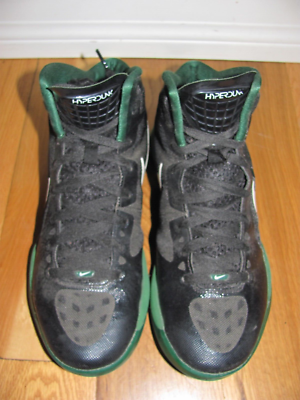 Nike Hyperdunk 2011 Black Green Basketball Sneakers Shoes  display picture 3
