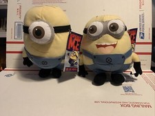 Despicable Me Minion Toy Factory Plush 9" Set Of 2