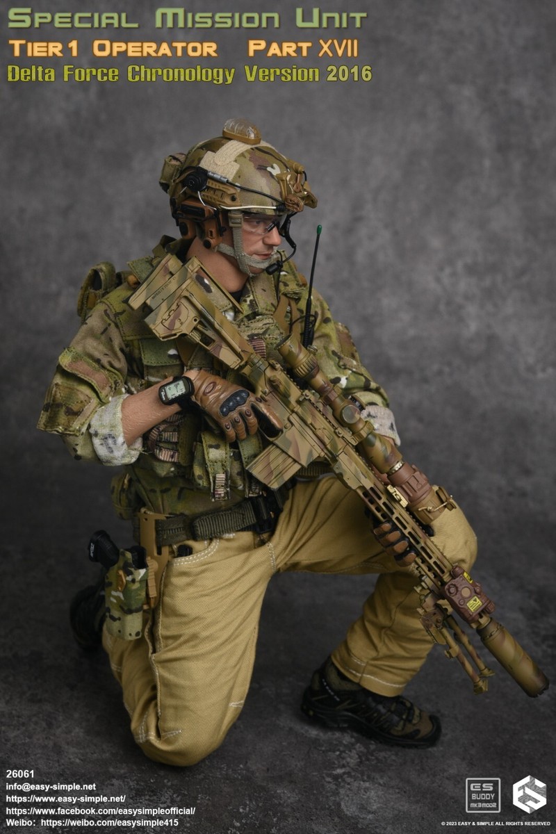 1:6 Easy & Simple Delta Force Chronology 2016 JG-06 VSASS