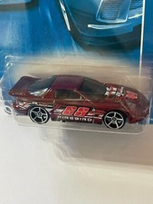 Hot Wheels 2007 All Stars Pontiac Firebird, Red #144/180, MONMC (B2)