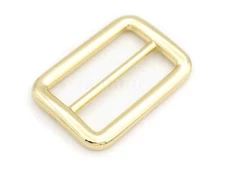 6pcs Metal Slide Buckle Bag Belt Strap Keeper Slider Triglide Strap Adjuster ...